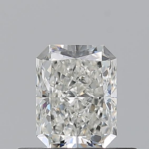 0.5 carat H-VVS2 Natūralus Radiant Deimantas (1)