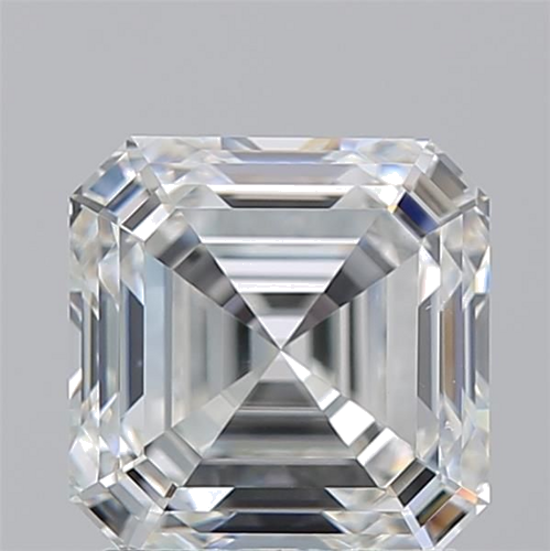 2.08 carat H-VS2 Natūralus Asscher Deimantas (1)