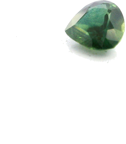 0.6 carat GREEN Pear Safyras (1)
