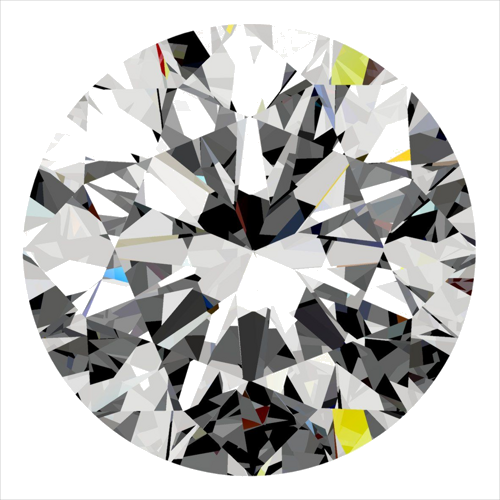 0.3 carat D-VVS1 Very Good cut Natūralus Round Deimantas (1)