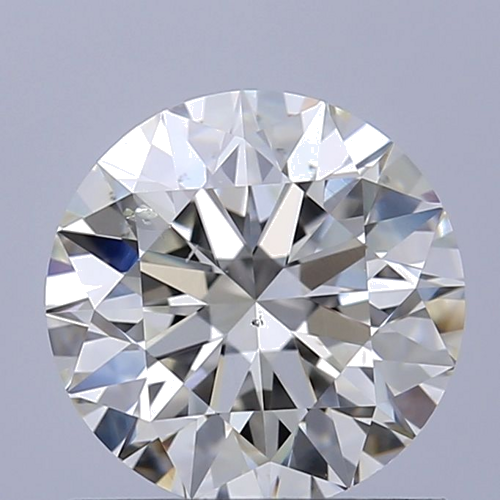 1.01 carat I-SI1 Excellent cut Natūralus Round Deimantas (1)