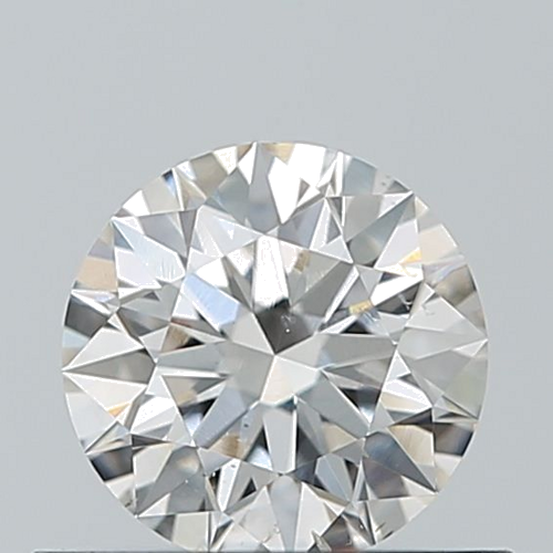 0.51 carat G-SI1 Excellent cut Natūralus Round Deimantas (1)