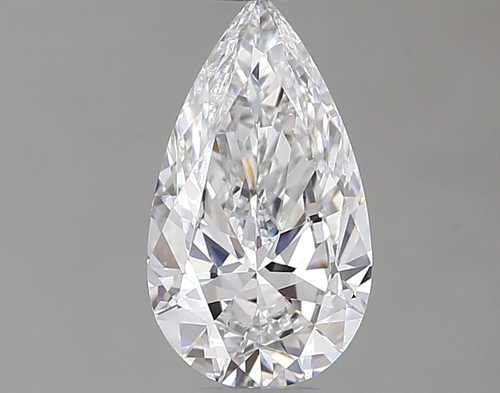 0.42 carat E-VVS1 Natūralus Pear Deimantas (1)