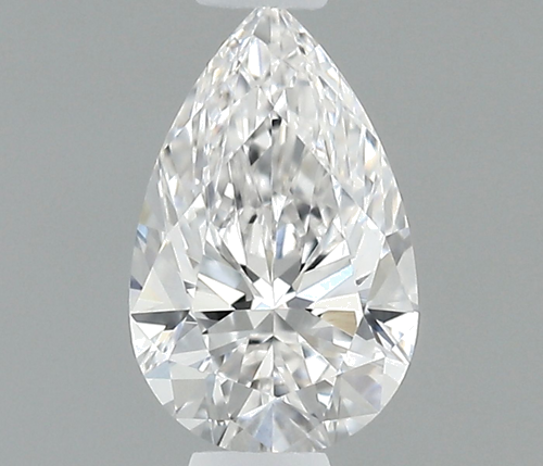 0.32 carat F-VVS1 Natūralus Pear Deimantas (1)