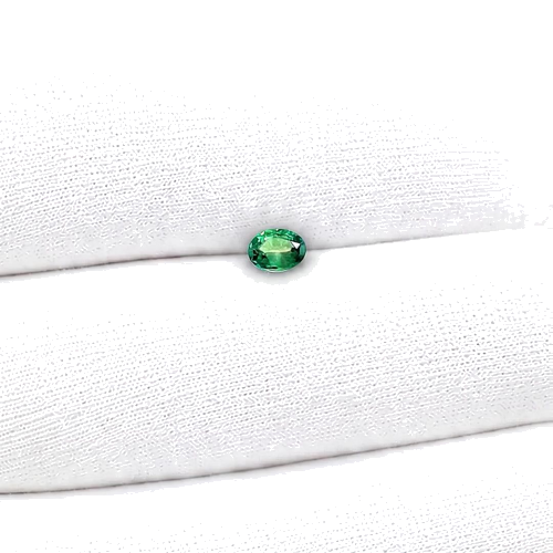 0.28 carat GREEN Oval Alexandrite (1)