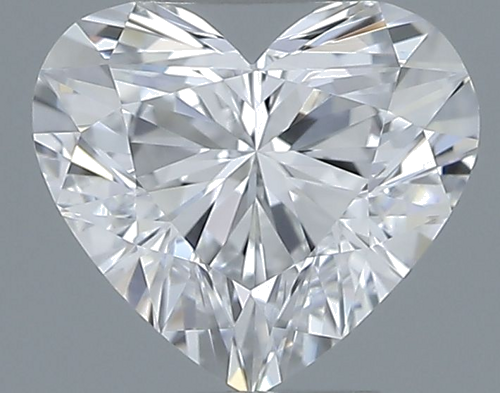 0.56 carat D-IF Natūralus Heart Deimantas (1)