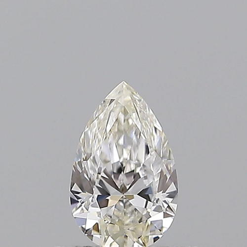 0.5 carat H-VS2 Natūralus Pear Deimantas (1)