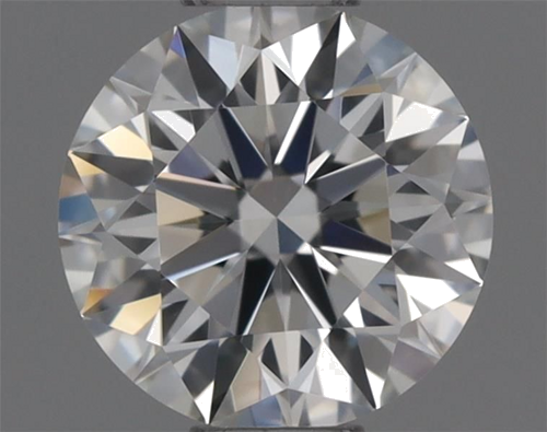 0.37 carat F-VVS1 Excellent cut Natūralus Round Deimantas (1)