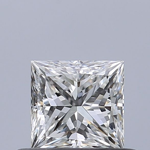 0.4 carat F-VVS1 Natūralus Princess Deimantas (1)
