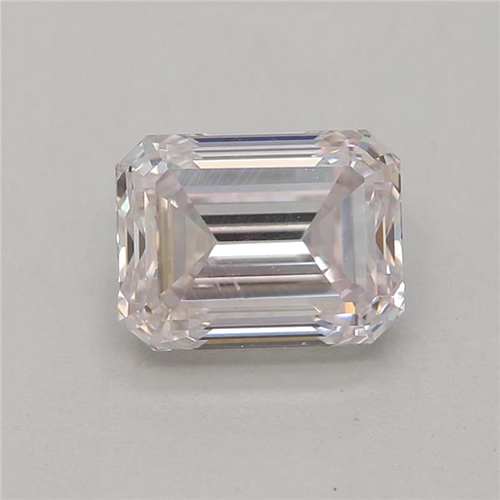0.8 carat Light Pink-VVS2 Natūralus Emerald Deimantas (1)