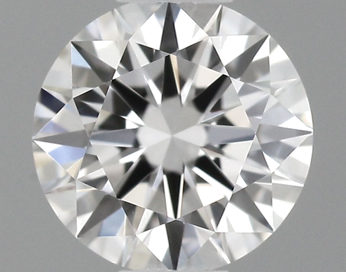 0.37 carat D-VVS2 Excellent cut Natūralus Round Deimantas (1)