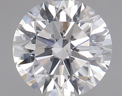 0.6 carat F-SI1 Excellent cut Natūralus Round Deimantas (1)