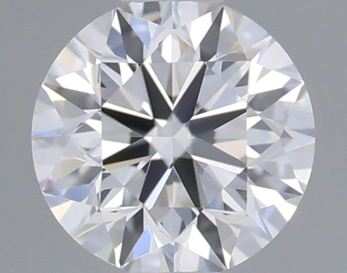 0.45 carat F-VVS2 Excellent cut Natūralus Round Deimantas (1)