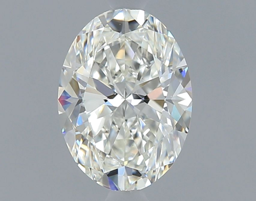 0.6 carat I-VS1 Natūralus Oval Deimantas (1)