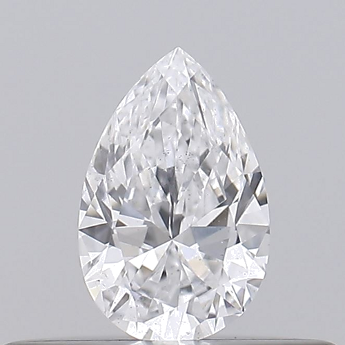 0.24 carat D-SI2 Natūralus Pear Deimantas (1)