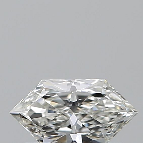0.36 carat G-IF Natūralus Hexagonal Deimantas (1)