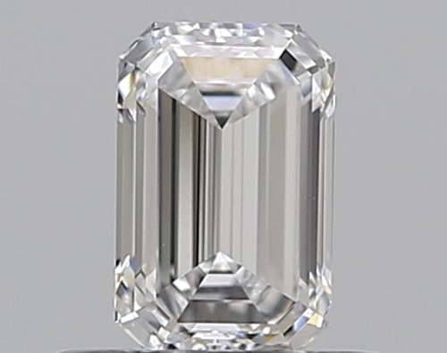 0.51 carat D-VVS2 Natūralus Emerald Deimantas (1)