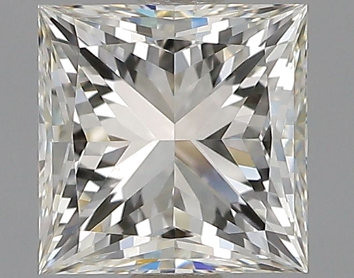 1.02 carat J-VVS2 Natūralus Princess Deimantas (1)
