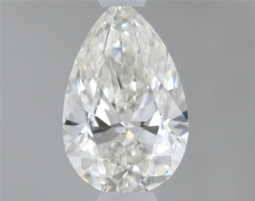 0.6 carat J-VVS1 Natūralus Pear Deimantas (1)