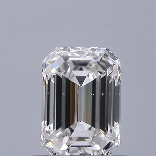 0.52 carat F-SI1 Natūralus Emerald Deimantas (1)