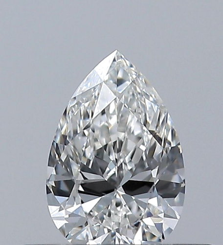 0.3 carat G-IF Natūralus Pear Deimantas (1)