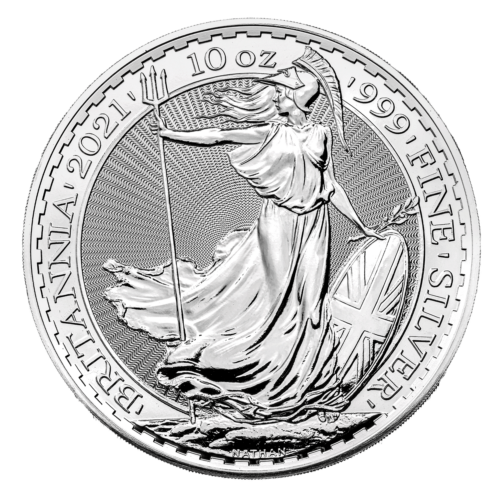 10 oz Britannia 2021 Great Britain silver coin (1)