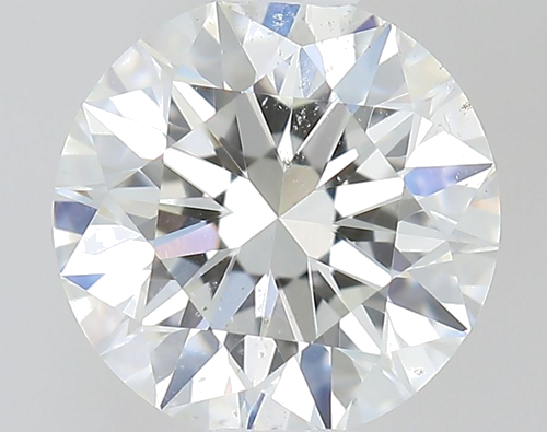 0.61 carat F-SI2 Excellent cut Natūralus Round Deimantas (1)