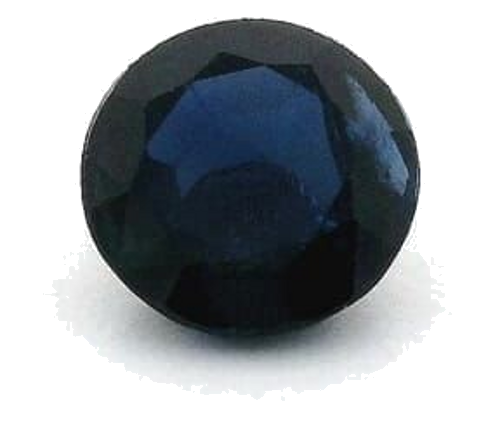 0.52 carat BLUE Round Safyras (1)