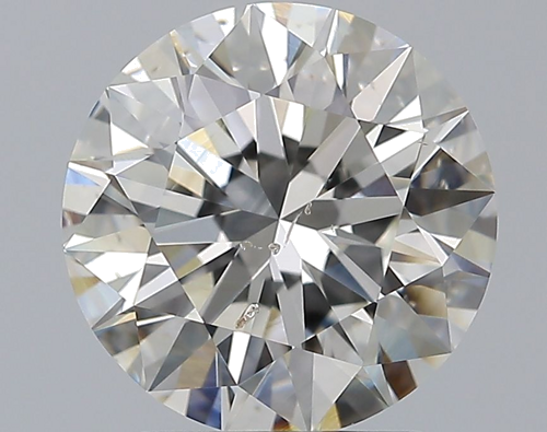 2.01 carat I-SI2 Excellent cut Natūralus Round Deimantas (1)