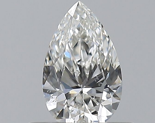0.4 carat G-SI1 Natūralus Pear Deimantas (1)