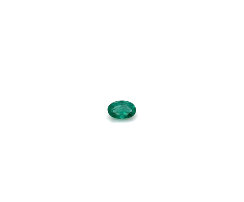 0.37 carat GREEN Oval Smaragdas (1)