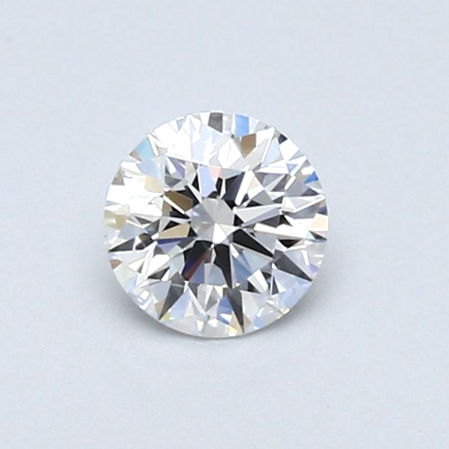 0.44 carat D-VVS2 Excellent cut Natūralus Round Deimantas (1)