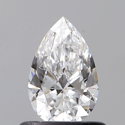 0.6 carat D-SI1 Natūralus Pear Deimantas (1)