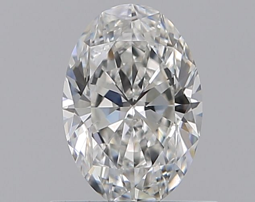 0.7 carat G-VVS2 Natūralus Oval Deimantas (1)