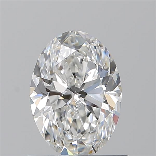 0.91 carat E-SI1 Natūralus Oval Deimantas (1)