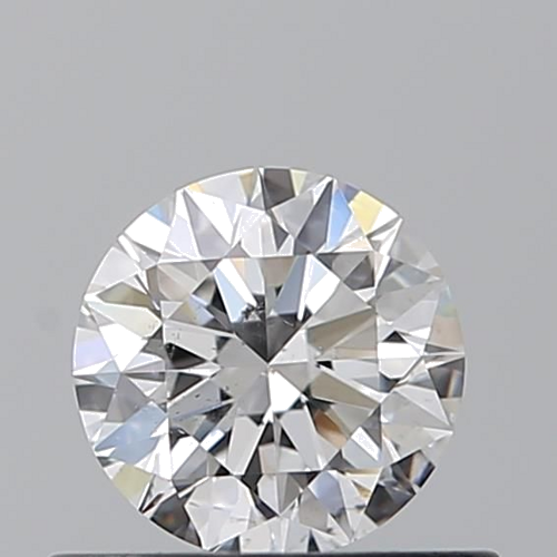 0.52 carat E-SI2 Excellent cut Natūralus Round Deimantas (1)