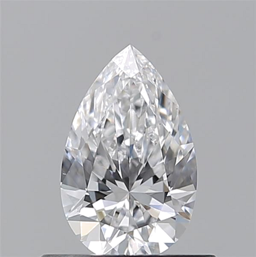 0.5 carat D-VS1 Natūralus Pear Deimantas (1)