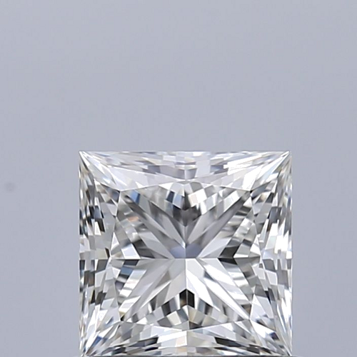 0.7 carat H-VVS1 Natūralus Princess Deimantas (1)