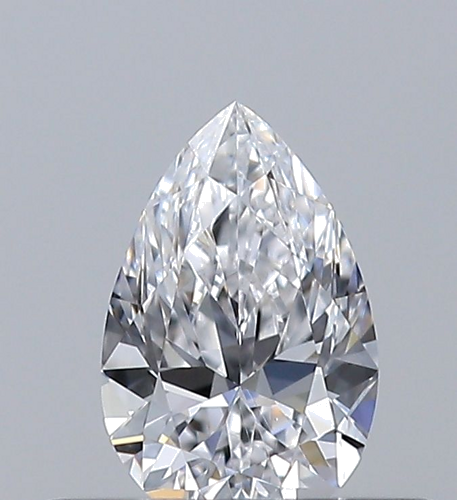 0.31 carat D-VS1 Natūralus Pear Deimantas (1)