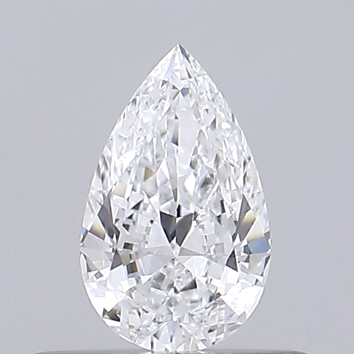 0.4 carat E-VS1 Natūralus Pear Deimantas (1)