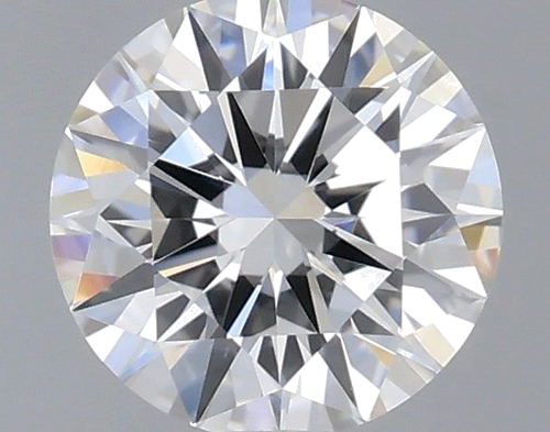 0.42 carat F-IF Excellent cut Natūralus Round Deimantas (1)