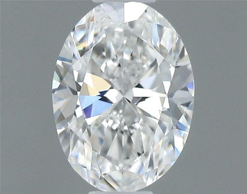 0.4 carat E-VS1 Natūralus Oval Deimantas (1)