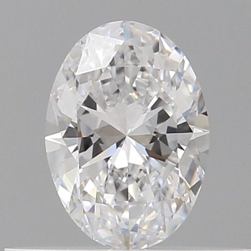 0.33 carat D-VVS1 Natūralus Oval Deimantas (1)