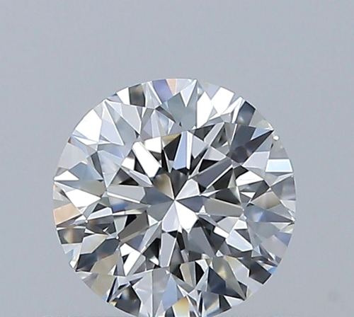 0.42 carat F-VVS1 Excellent cut Natūralus Round Deimantas (1)