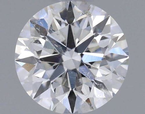 0.57 carat G-SI2 Excellent cut Natūralus Round Deimantas (1)