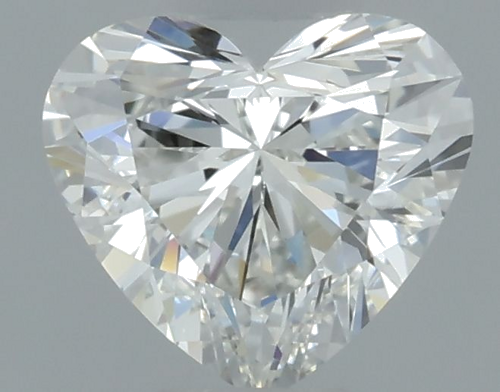 0.54 carat G-VS1 Natūralus Heart Deimantas (1)