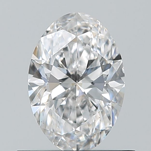 0.6 carat D-SI1 Natūralus Oval Deimantas (1)
