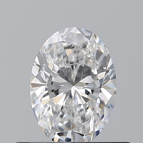 0.51 carat D-VVS1 Natūralus Oval Deimantas (1)