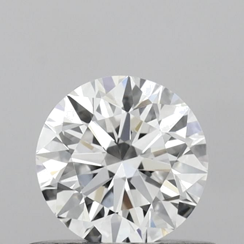 0.5 carat D-VVS2 Excellent cut Natūralus Round Deimantas (1)