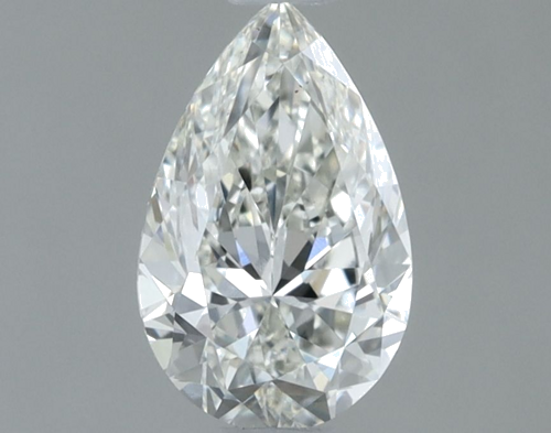 0.6 carat I-VS2 Natūralus Pear Deimantas (1)